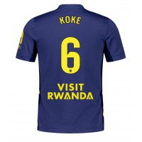 Atletico Madrid Koke #6 Replika Bortatröja 2025-26 Kortärmad